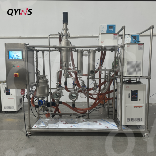 0.1-0.5平方不銹鋼分子蒸餾 小試定制三層主蒸發室 