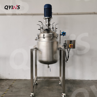 雙層不銹鋼夾套反應釜1000L、2000L、5000L