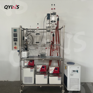 實驗室0.06平方玻璃分子蒸餾 緊湊型 桌面型