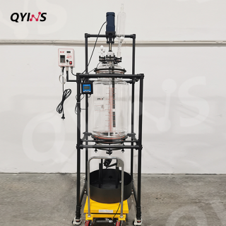 特氟龍框架防腐蝕100L單層玻璃過濾反應釜